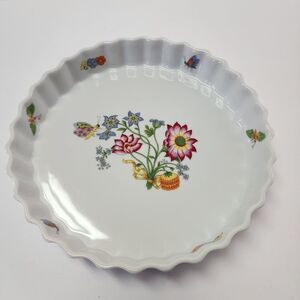 Philippe Deshoulieres Lourioux Meissen 10" Quiche Dish Metropolitan Art Museum